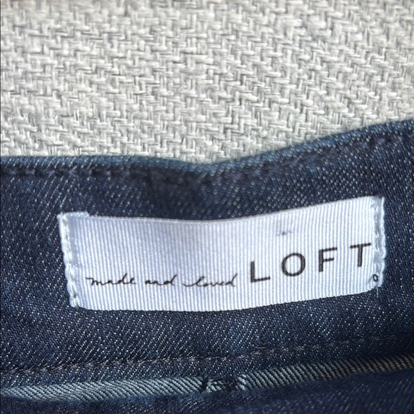 LOFT Denim Wrap Skirt - Picture 2 of 5